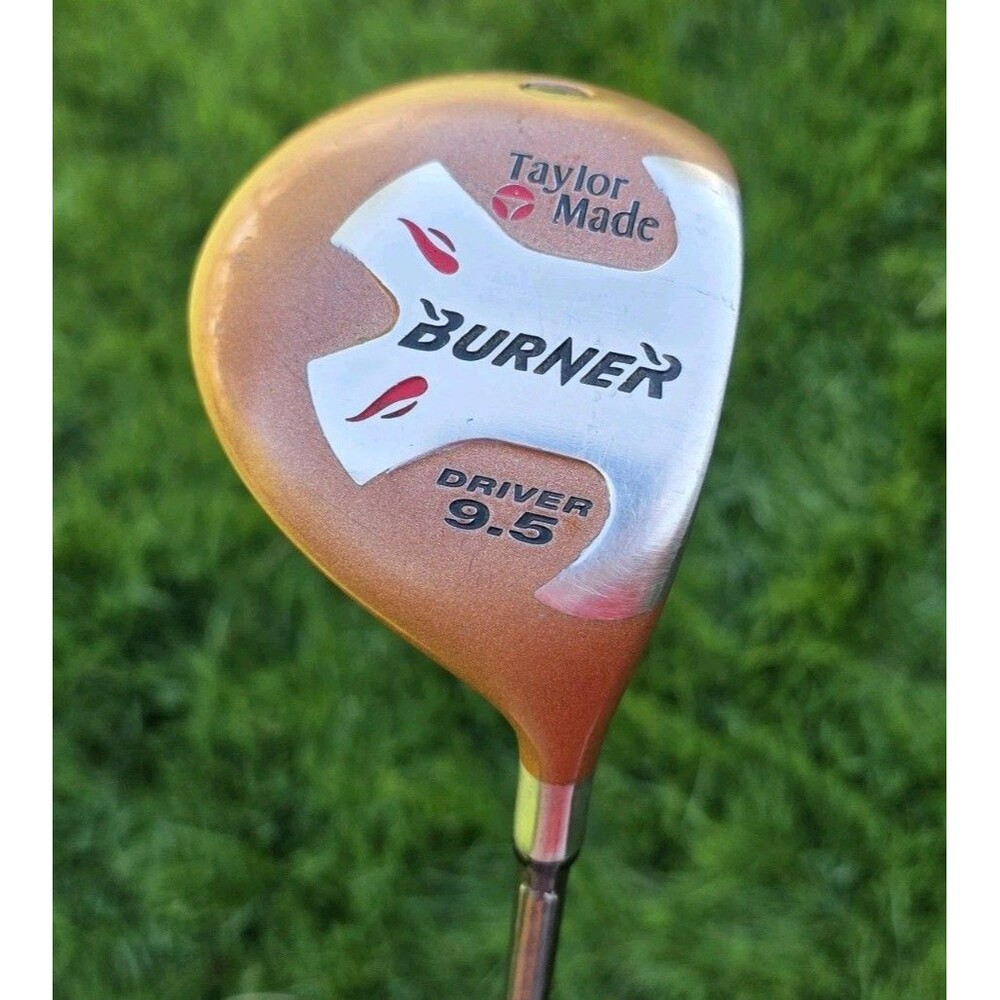 TaylorMade Burner Driver 9.5° Bubble Shaft Stiff Flex S-90 Plus New Grip 45"